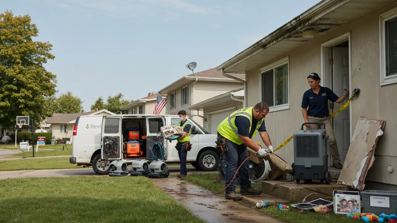 Water Damage Restoration in Wood Dale, IL near me